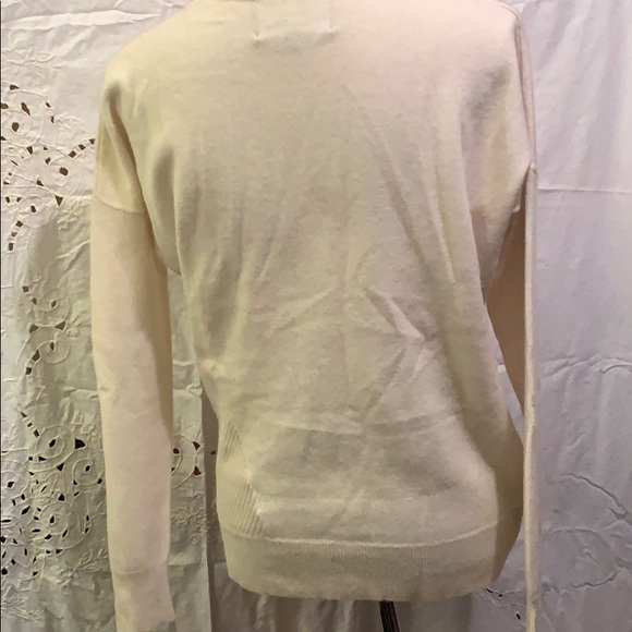 Lina Cashmere oversized sweater cream S/P - Picture 5 of 7